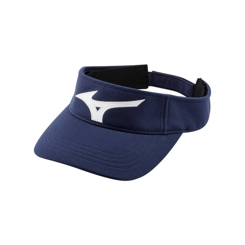 Panske Čiapky Mizuno Tour Námornícka Modrá/Biele Vypredaj UKPH30187